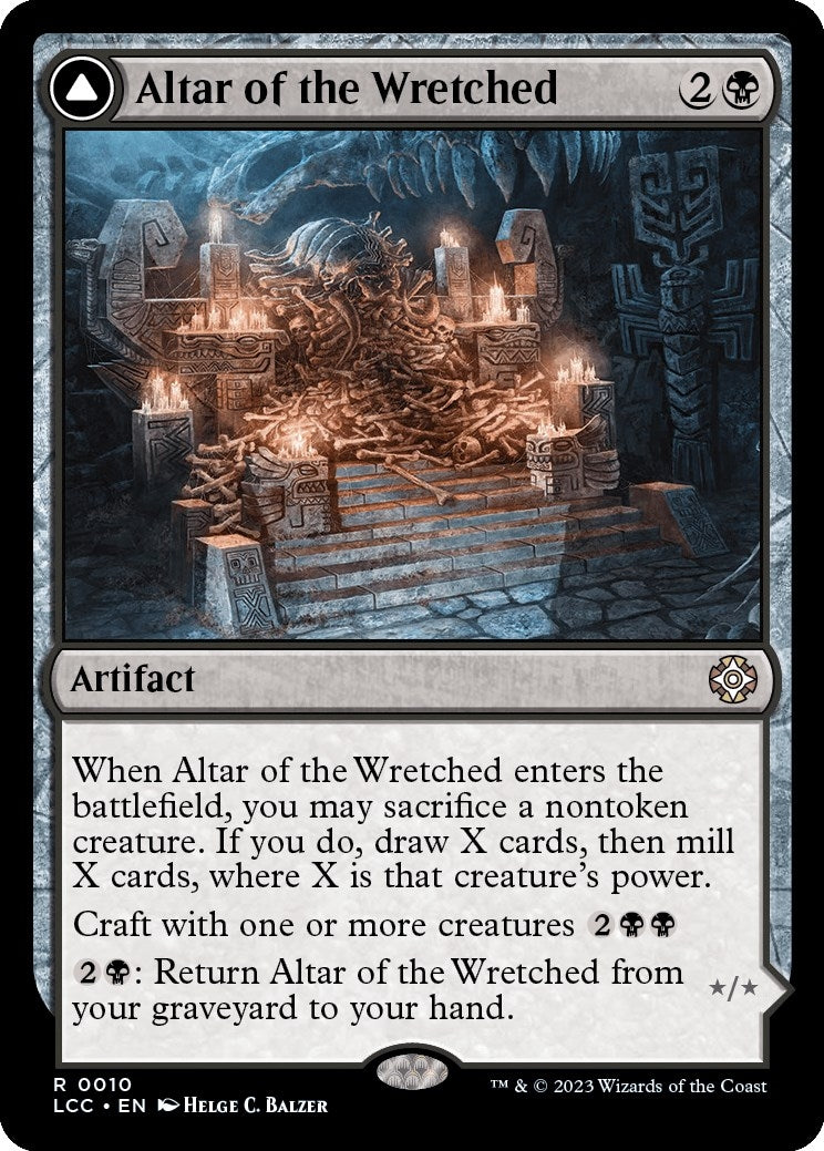 Image for Altar of the Wretched (10) [The Lost Caverns of Ixalan] - Magic: The Gathering