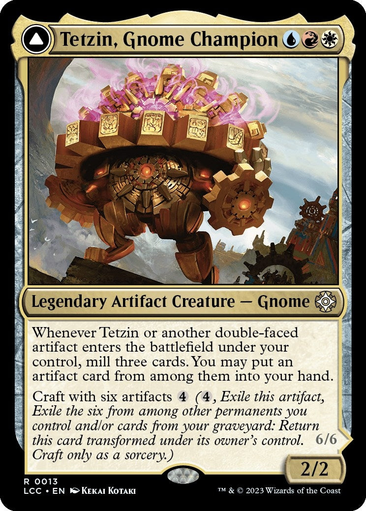 Image for Tetzin, Gnome Champion (13) [The Lost Caverns of Ixalan] - Magic: The Gathering