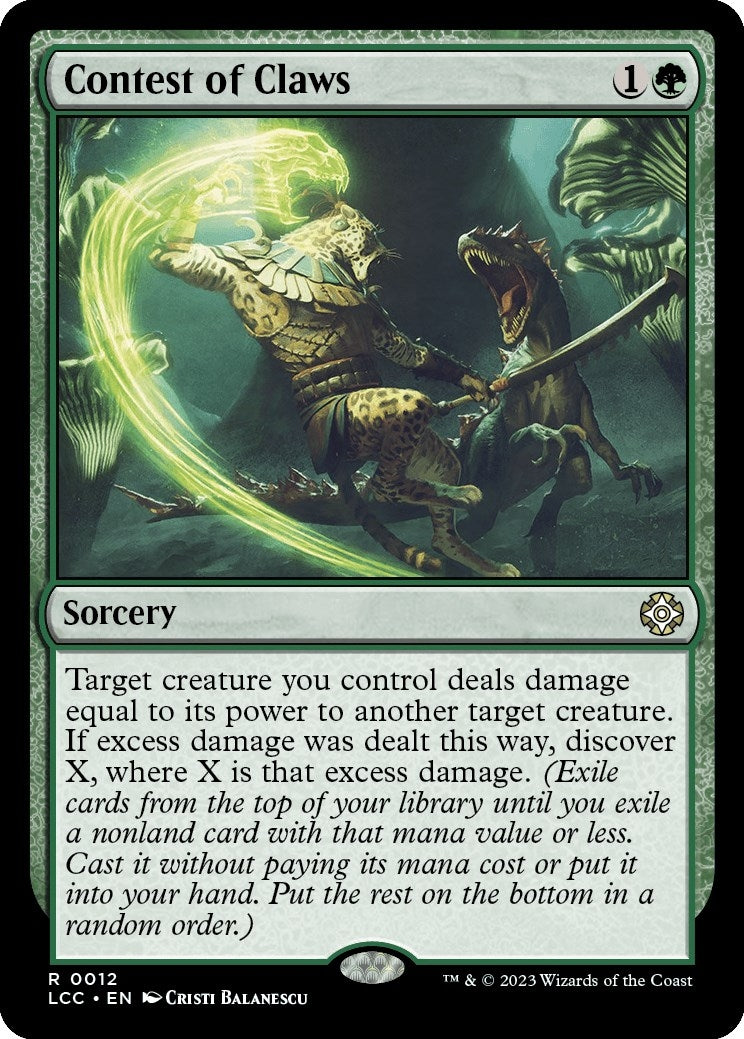 Image for Contest of Claws (12) [The Lost Caverns of Ixalan] - Magic: The Gathering