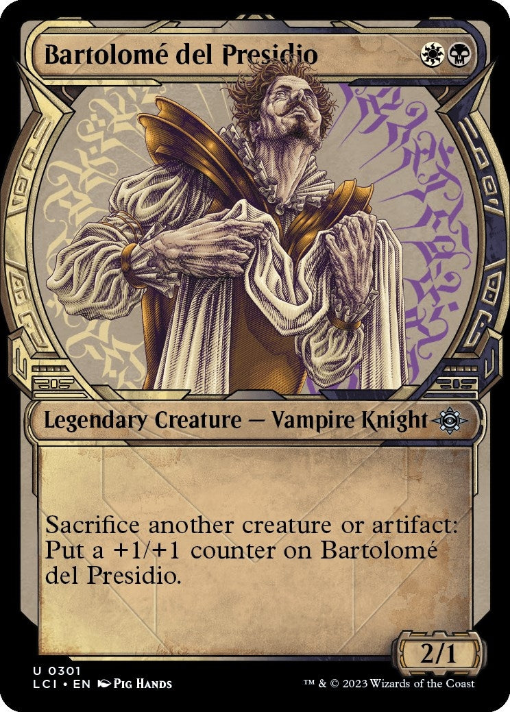 Image for Bartolome del Presidio (Showcase) (301) [The Lost Caverns of Ixalan] - Magic: The Gathering
