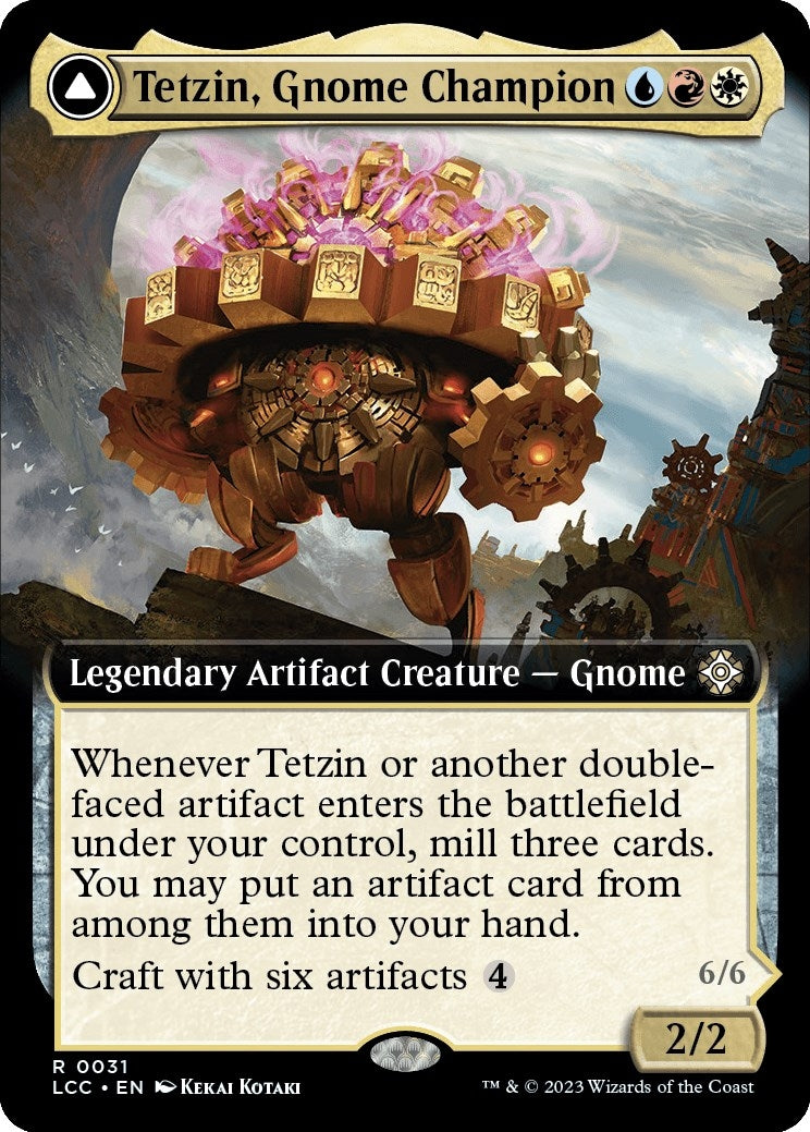 Image for Tetzin, Gnome Champion (Extended Art) (31) [The Lost Caverns of Ixalan] - Magic: The Gathering