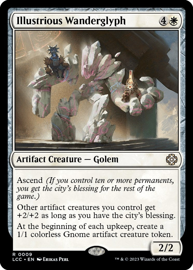 Image for Illustrious Wanderglyph (9) [The Lost Caverns of Ixalan] - Magic: The Gathering