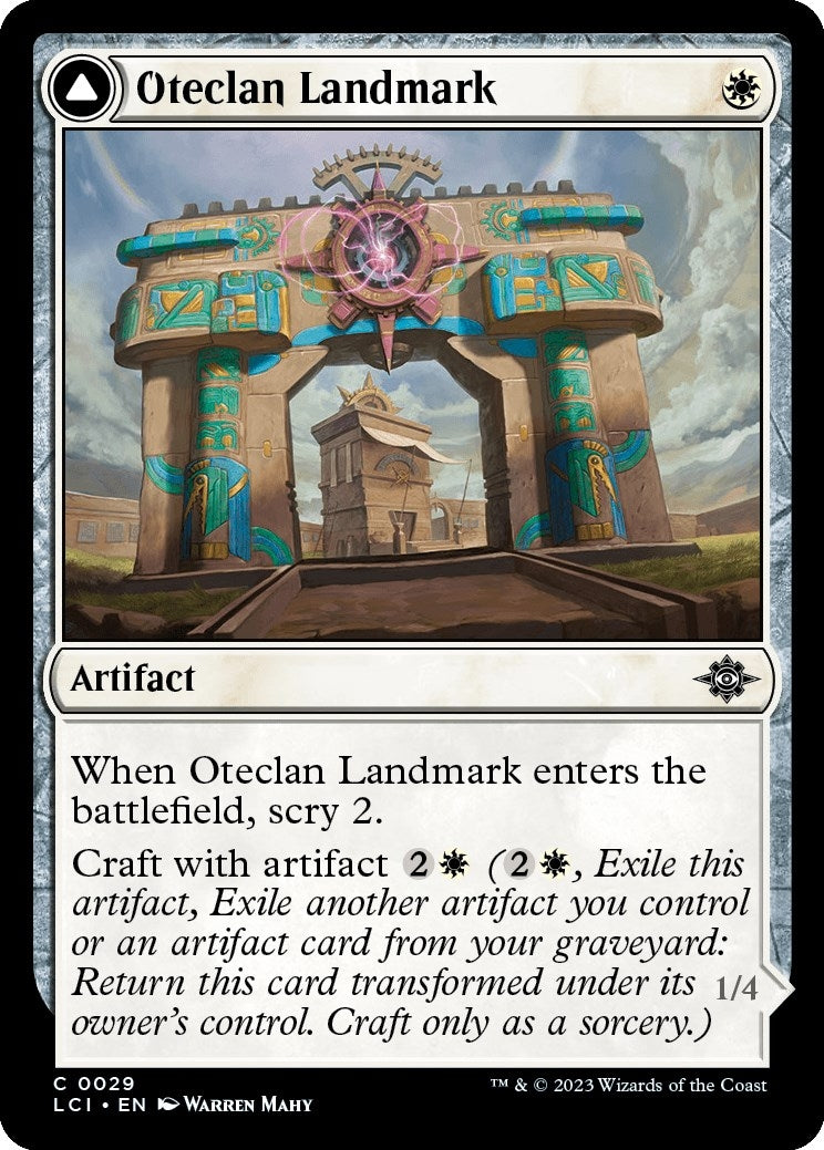 Image for Oteclan Landmark (29) [The Lost Caverns of Ixalan] - Magic: The Gathering