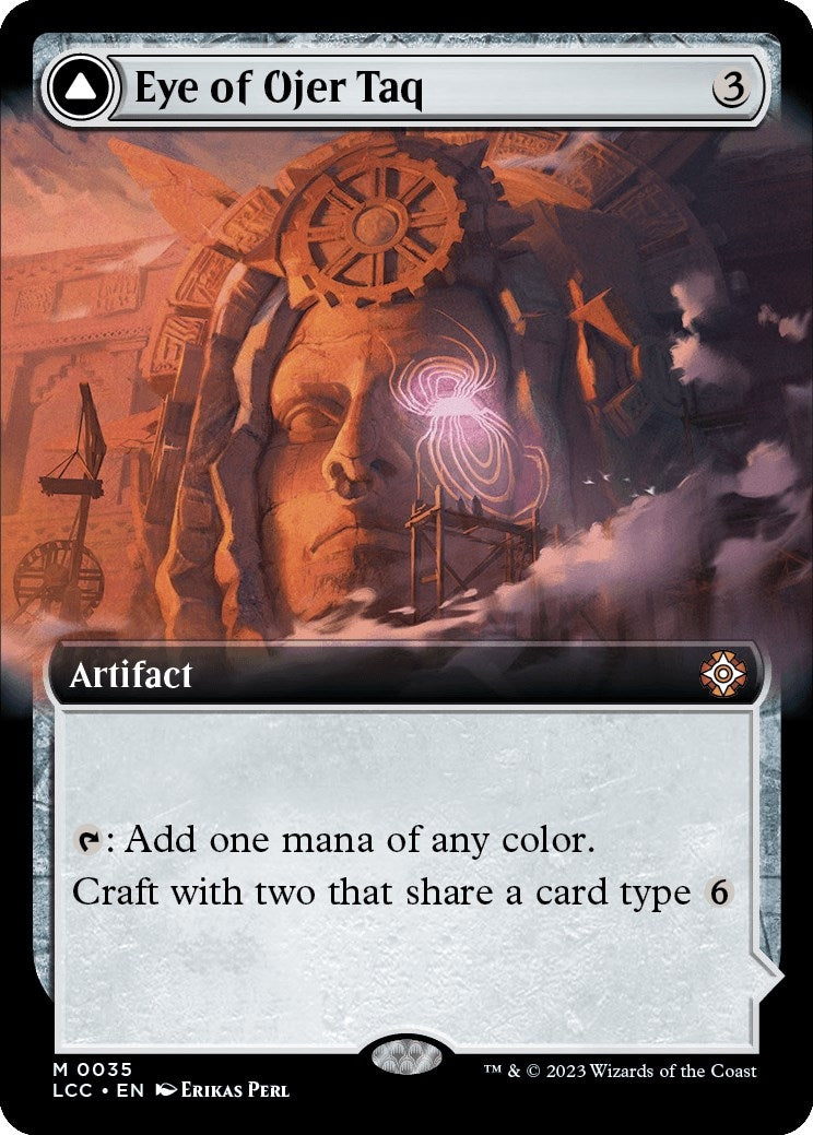 Image for Eye of Ojer Taq (Extended Art) (35) [The Lost Caverns of Ixalan] - Magic: The Gathering