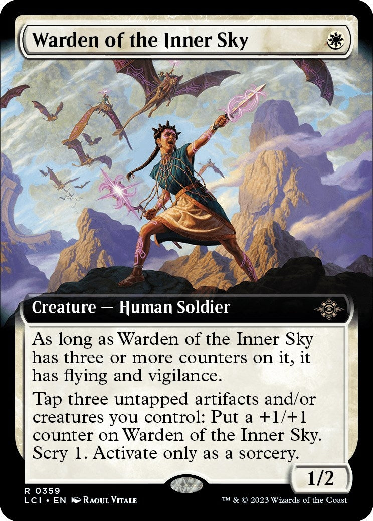 Image for Warden of the Inner Sky (Extended Art) (359) [The Lost Caverns of Ixalan] - Magic: The Gathering