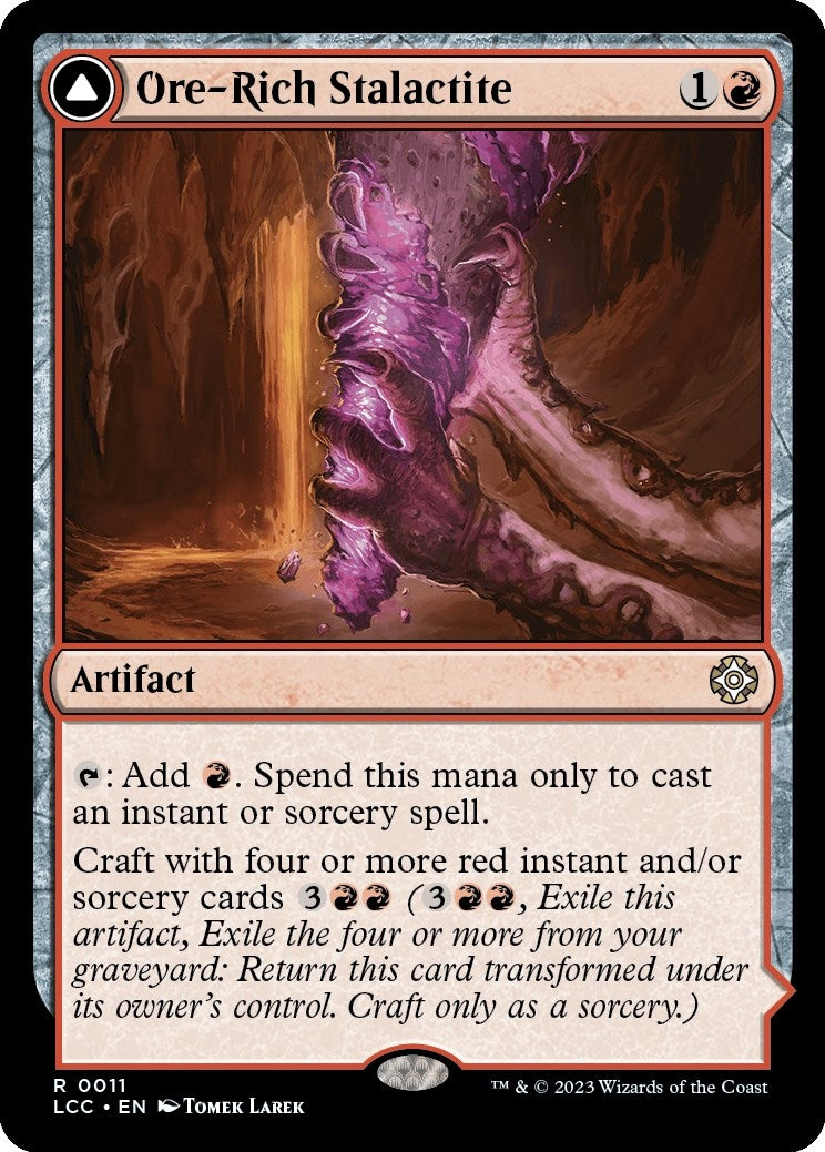 Image for Ore-Rich Stalactite (11) [The Lost Caverns of Ixalan] - Magic: The Gathering