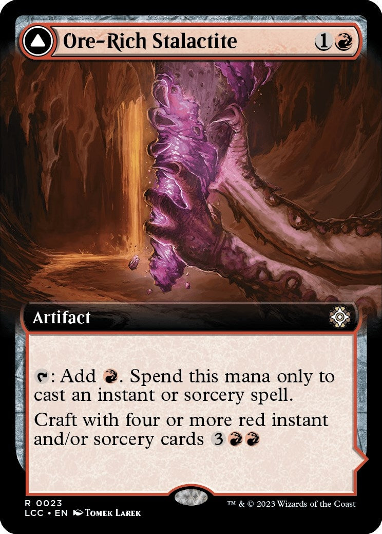Image for Ore-Rich Stalactite (Extended Art) (23) [The Lost Caverns of Ixalan] - Magic: The Gathering