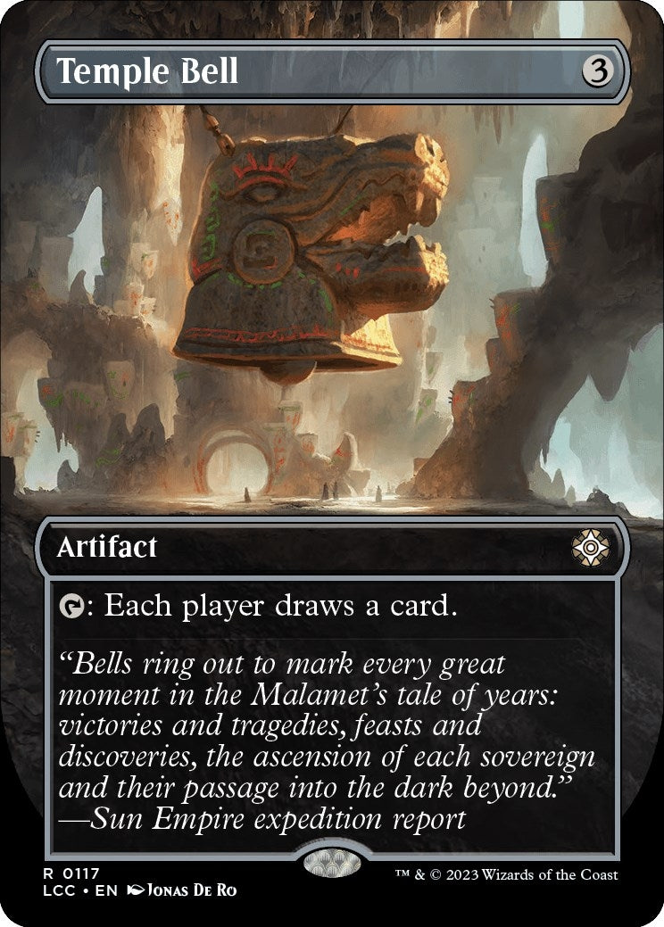 Image for Temple Bell (Borderless) (117) [The Lost Caverns of Ixalan] - Magic: The Gathering