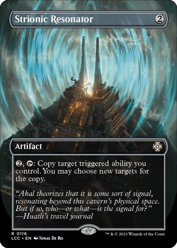 Image for Strionic Resonator (Borderless) (116) [The Lost Caverns of Ixalan] - Magic: The Gathering