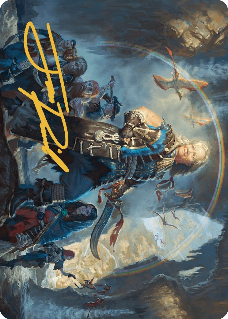 Image for Admiral Brass, Unsinkable Art Card (Gold-Stamped Signature) (69) [The Lost Caverns of Ixalan] - Magic: The Gathering