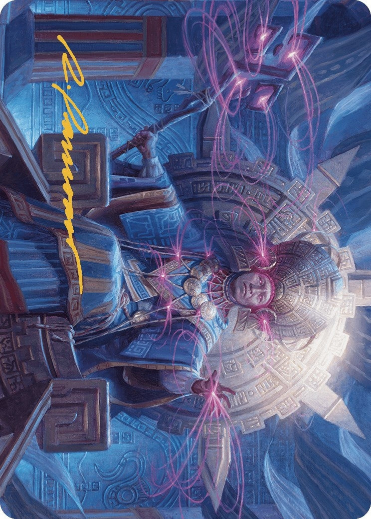 Image for Akal Pakal, First Among Equals Art Card (8/81) (Gold-Stamped Signature) (8) [The Lost Caverns of Ixalan] - Magic: The Gathering
