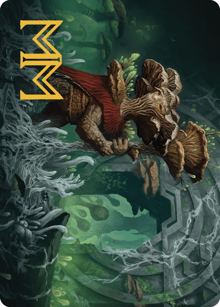 Image for Tendril of the Mycotyrant Art Card (Gold-Stamped Signature) (31) [The Lost Caverns of Ixalan] - Magic: The Gathering