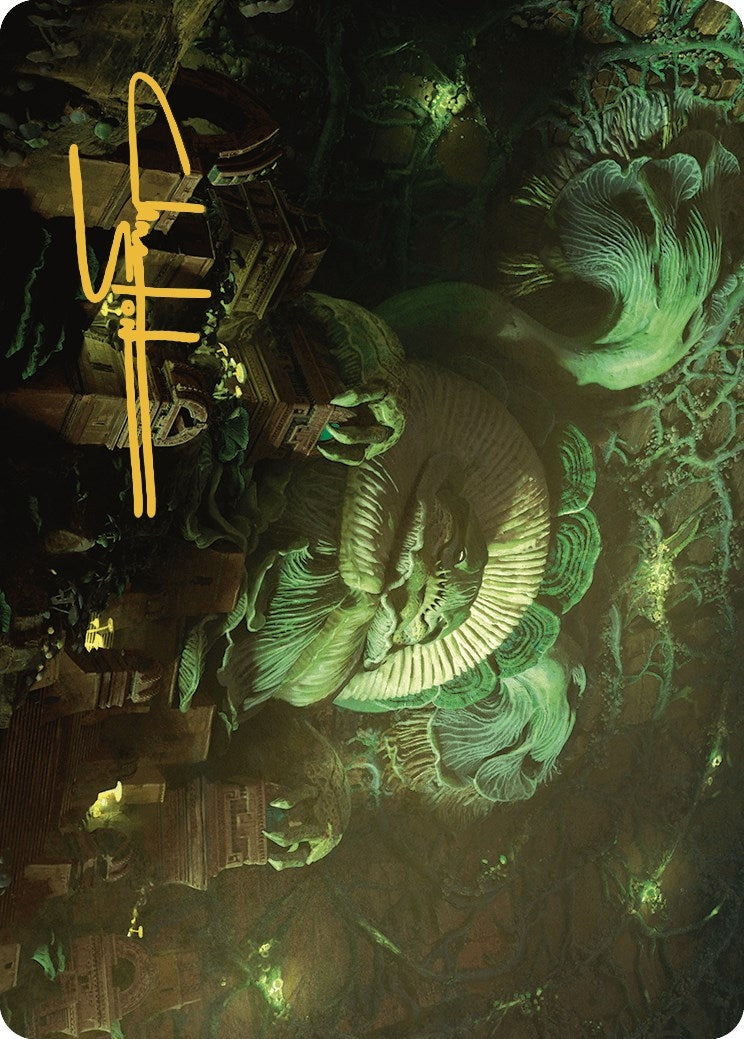 Image for The Mycotyrant Art Card (Gold-Stamped Signature) (35) [The Lost Caverns of Ixalan] - Magic: The Gathering