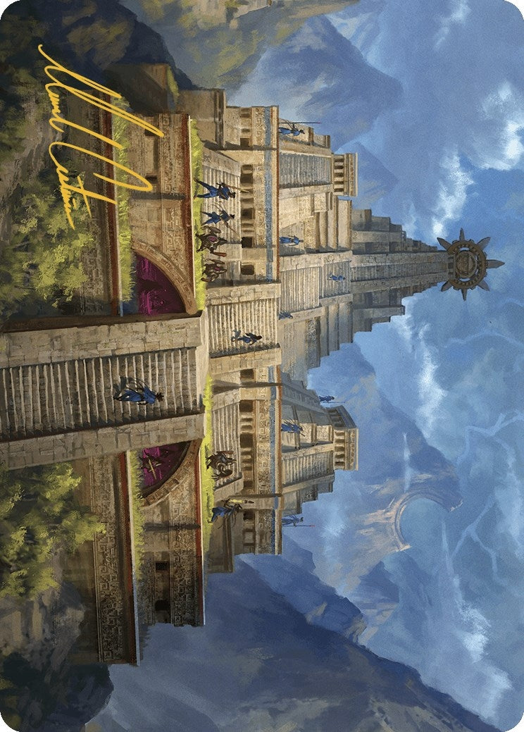 Image for Barracks of the Thousand Art Card (Gold-Stamped Signature) (6) [The Lost Caverns of Ixalan] - Magic: The Gathering