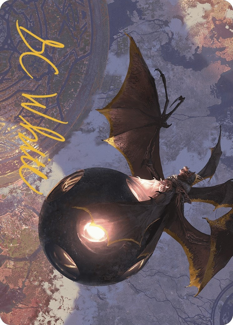 Image for Malicious Eclipse Art Card (Gold-Stamped Signature) (17) [The Lost Caverns of Ixalan] - Magic: The Gathering