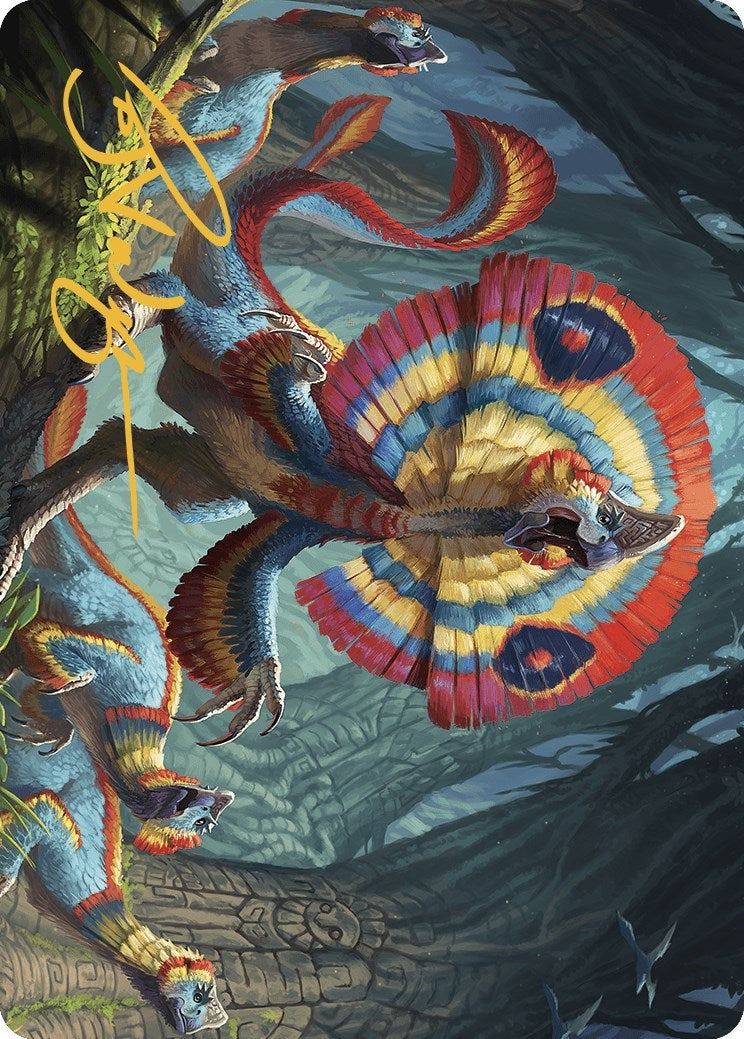 Image for Sunfrill Imitator Art Card (Gold-Stamped Signature) (78) [The Lost Caverns of Ixalan] - Magic: The Gathering