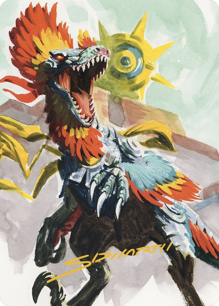 Image for Pantlaza, Sun-Favored Art Card (Gold-Stamped Signature) (75) [The Lost Caverns of Ixalan] - Magic: The Gathering