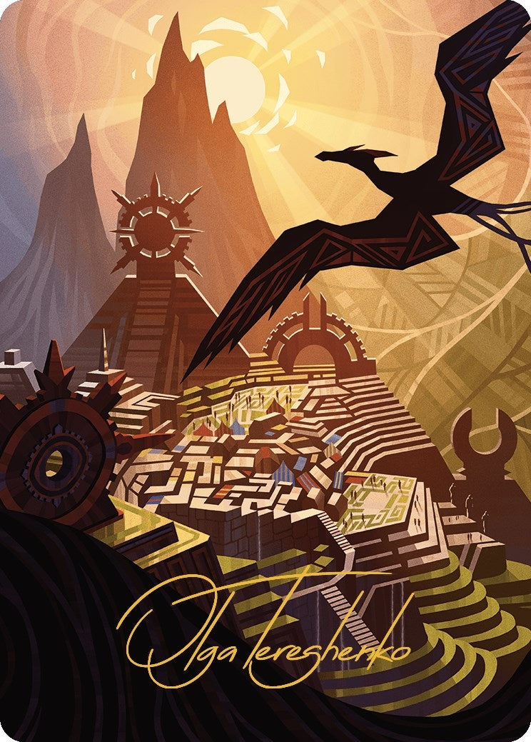 Image for Plains Art Card (Gold-Stamped Signature) (44) [The Lost Caverns of Ixalan] - Magic: The Gathering