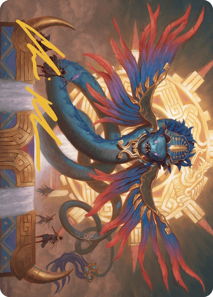 Image for Ojer Pakpatiq, Deepest Epoch Art Card (13/81) (Gold-Stamped Signature) (13) [The Lost Caverns of Ixalan] - Magic: The Gathering