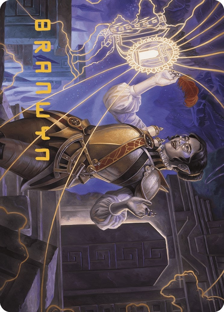 Image for Amalia Benavides Aguirre Art Card (33/81) (Gold-Stamped Signature) (33) [The Lost Caverns of Ixalan] - Magic: The Gathering