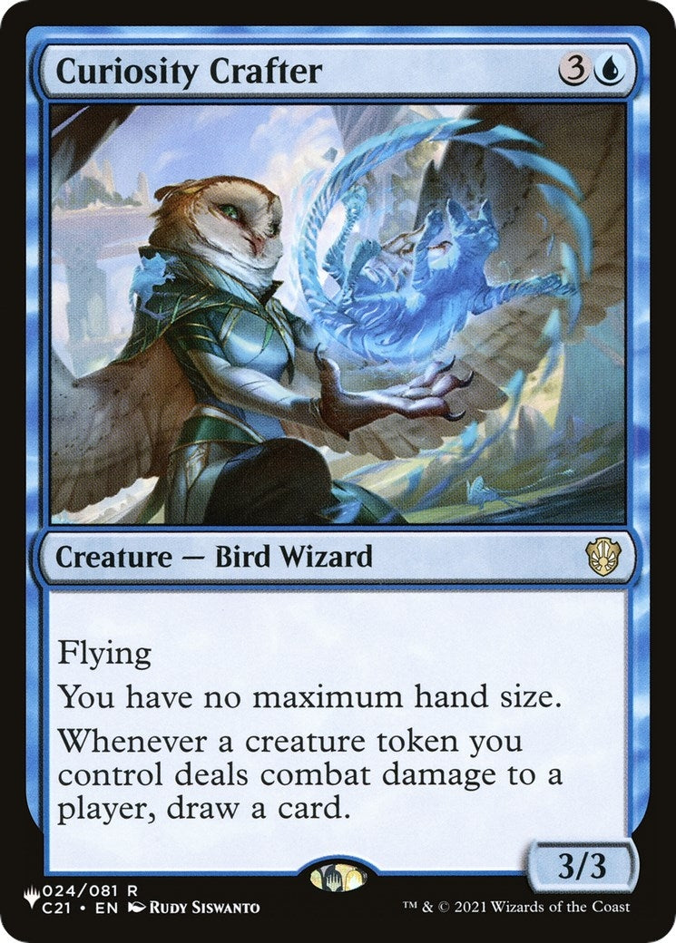 Image for Curiosity Crafter (024/081) [The List Reprints] - Magic: The Gathering