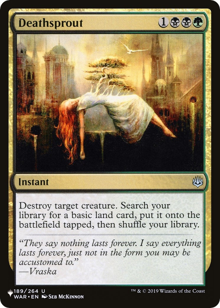 Image for Deathsprout (189/264) [The List Reprints] - Magic: The Gathering