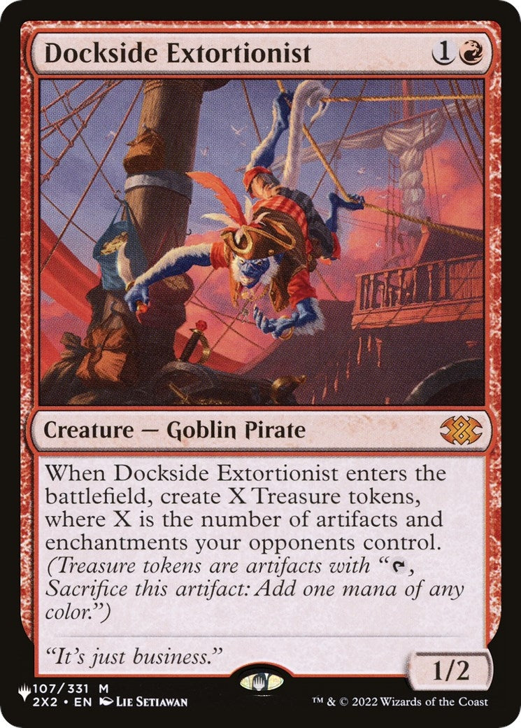 Image for Dockside Extortionist (107/024) [The List Reprints] - Magic: The Gathering