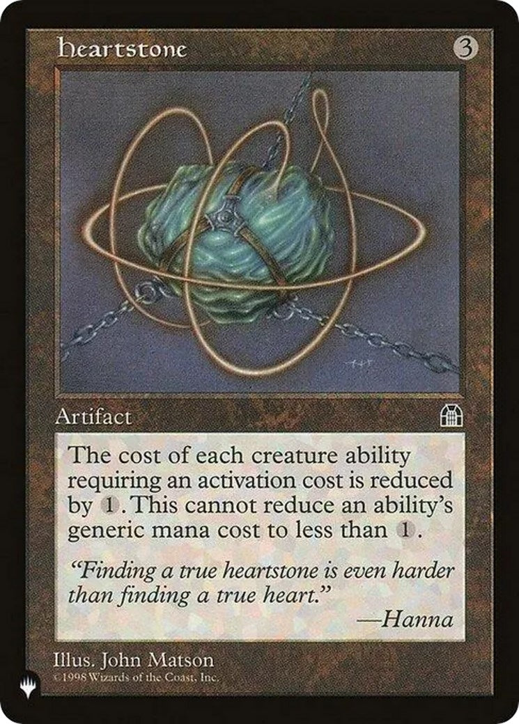 Image for Heartstone (STH) [The List Reprints] - Magic: The Gathering