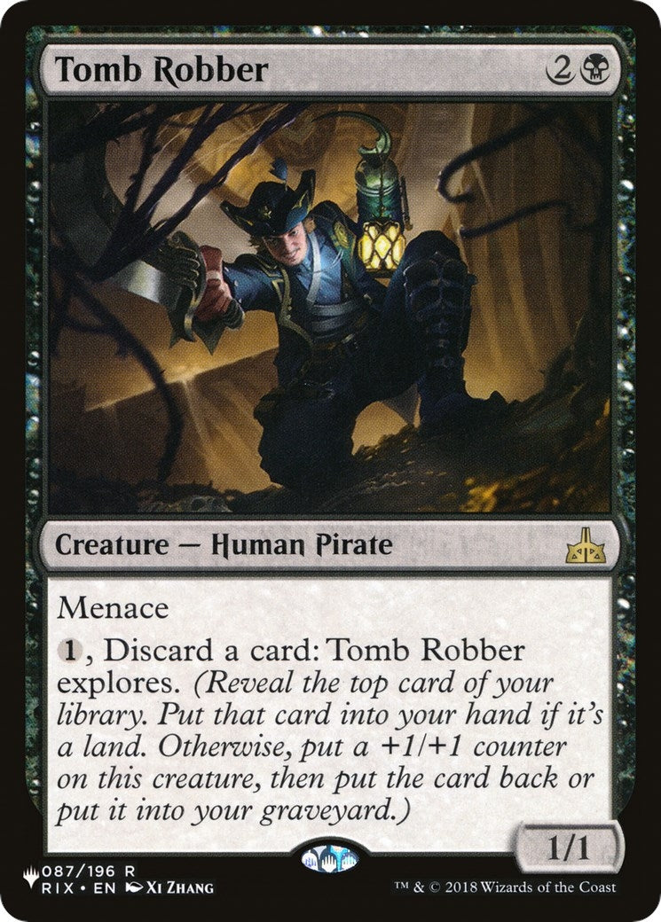 Image for Tomb Robber (087/196) [The List Reprints] - Magic: The Gathering