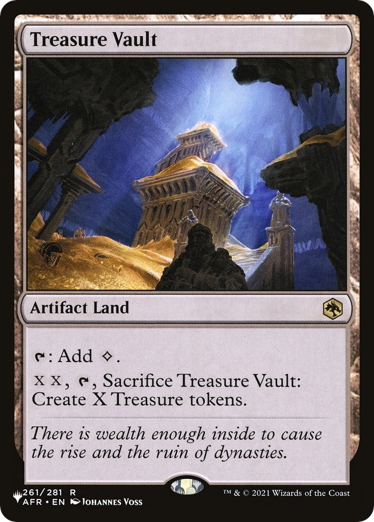 Image for Treasure Vault (261/281) [The List Reprints] - Magic: The Gathering