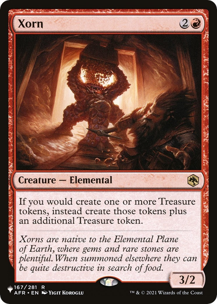 Image for Xorn (167/281) [The List Reprints] - Magic: The Gathering