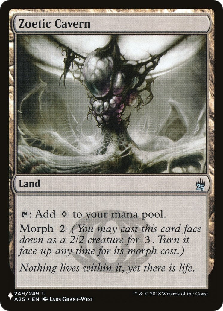 Image for Zoetic Cavern (249/249) [The List Reprints] - Magic: The Gathering