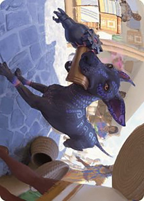 Image for Mischievous Pup Art Card (3) [The Lost Caverns of Ixalan] - Magic: The Gathering