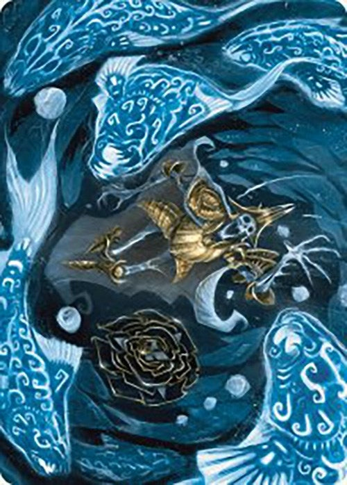 Image for Eaten by Piranhas Art Card (11) [The Lost Caverns of Ixalan] - Magic: The Gathering