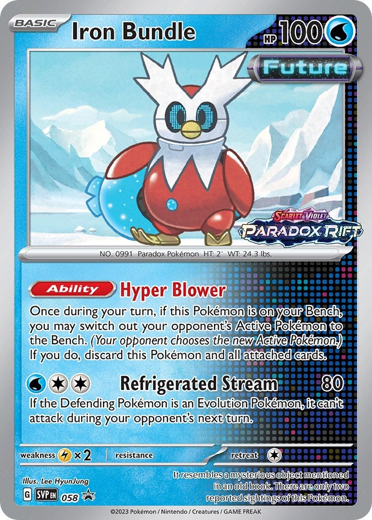 Image for Iron Bundle - 058 (Prerelease) (058) [SV: Scarlet & Violet Promo Cards] - Pokemon