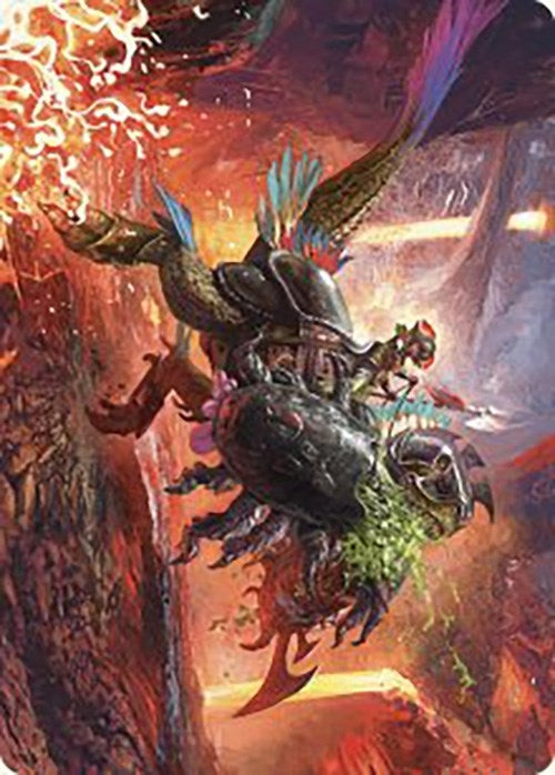 Image for Triumphant Chomp Art Card (21) [The Lost Caverns of Ixalan] - Magic: The Gathering