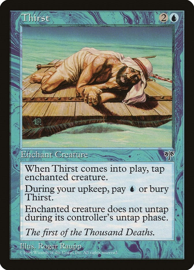 Image for Thirst [Mirage] - Magic: The Gathering
