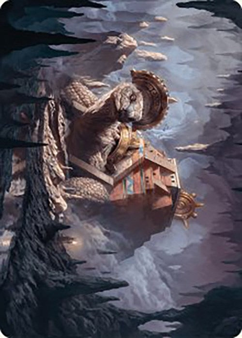 Image for Bedrock Tortoise Art Card (23) [The Lost Caverns of Ixalan] - Magic: The Gathering