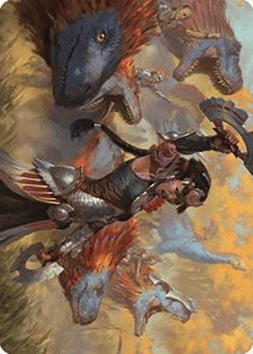 Image for Huatli, Poet of Unity Art Card (27) [The Lost Caverns of Ixalan] - Magic: The Gathering