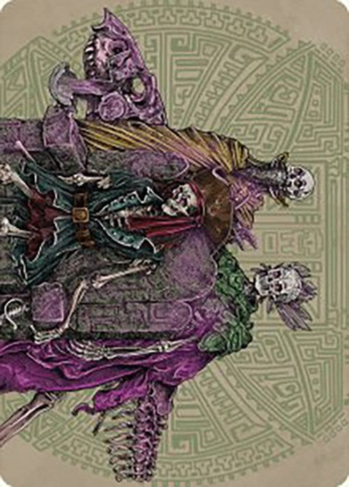 Image for Throne of the Grim Captain Art Card (55) [The Lost Caverns of Ixalan] - Magic: The Gathering