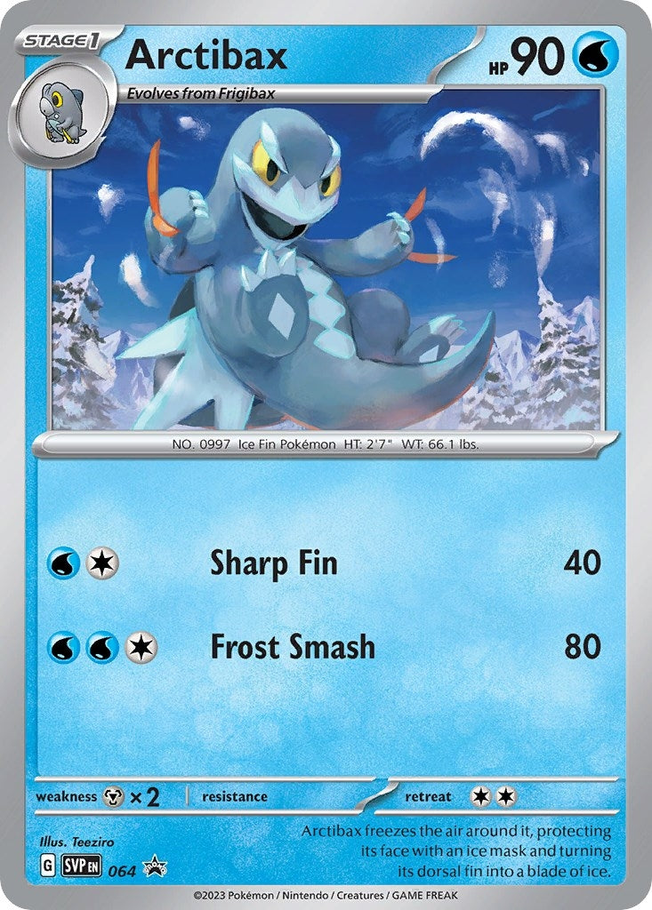 Image for Arctibax - 064 (064) [SV: Scarlet & Violet Promo Cards] - Pokemon