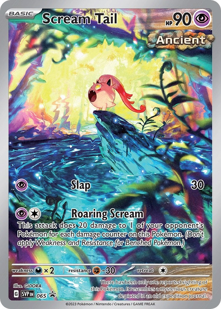 Image for Scream Tail - 065 (065) [SV: Scarlet & Violet Promo Cards] - Pokemon