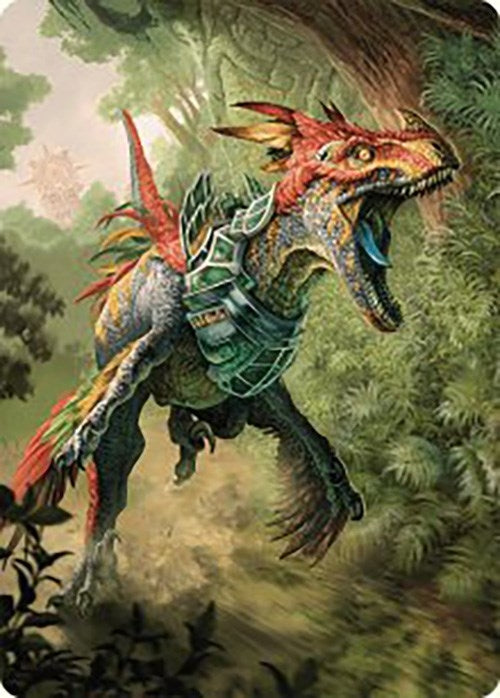 Dinosaur Token Art Card (67) [Art Series: The Lost Caverns of Ixalan Tokens]