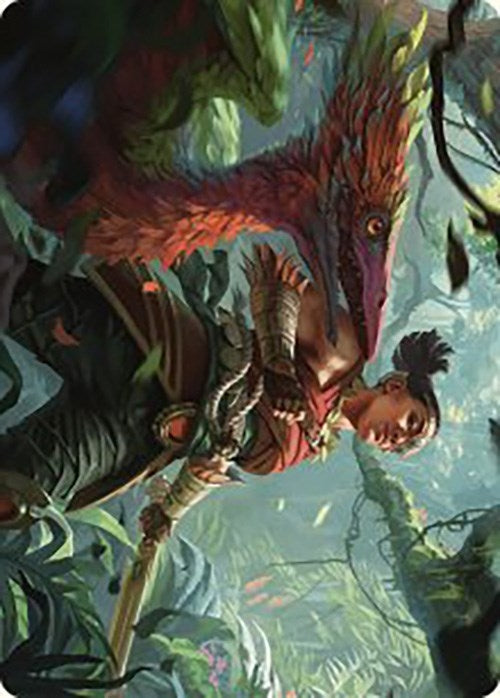 Image for Wayta, Trainer Prodigy Art Card (71) [The Lost Caverns of Ixalan] - Magic: The Gathering