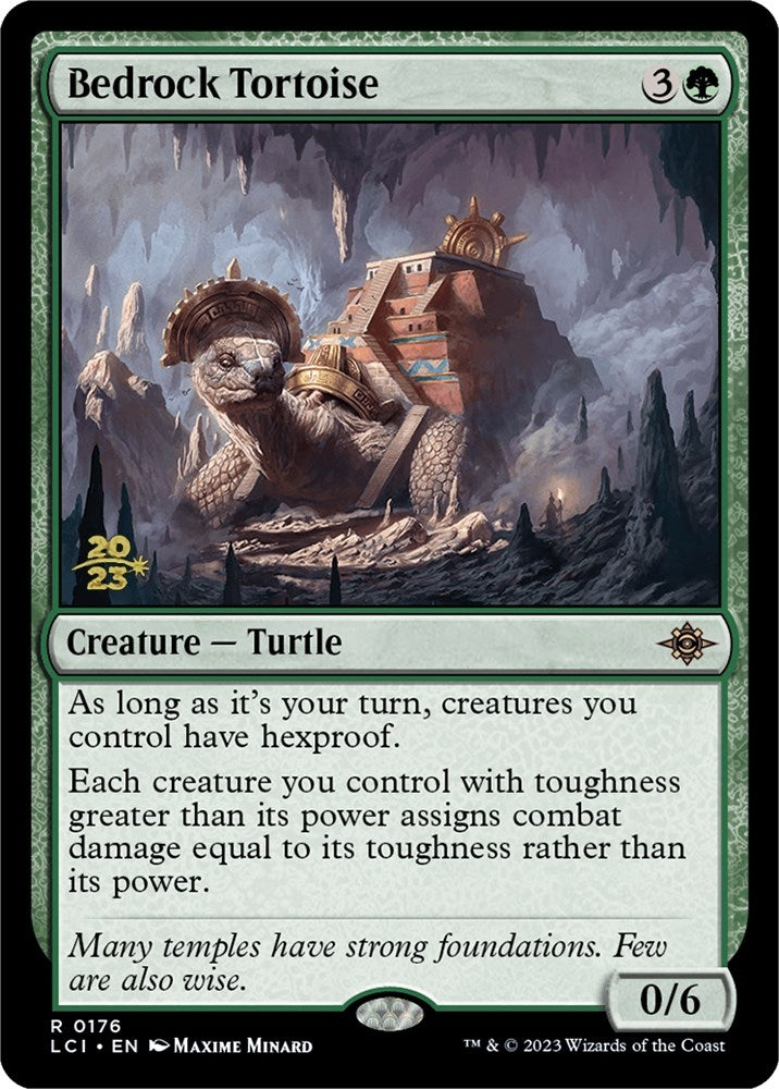 Image for Bedrock Tortoise (176) [Prerelease Cards] - Magic: The Gathering