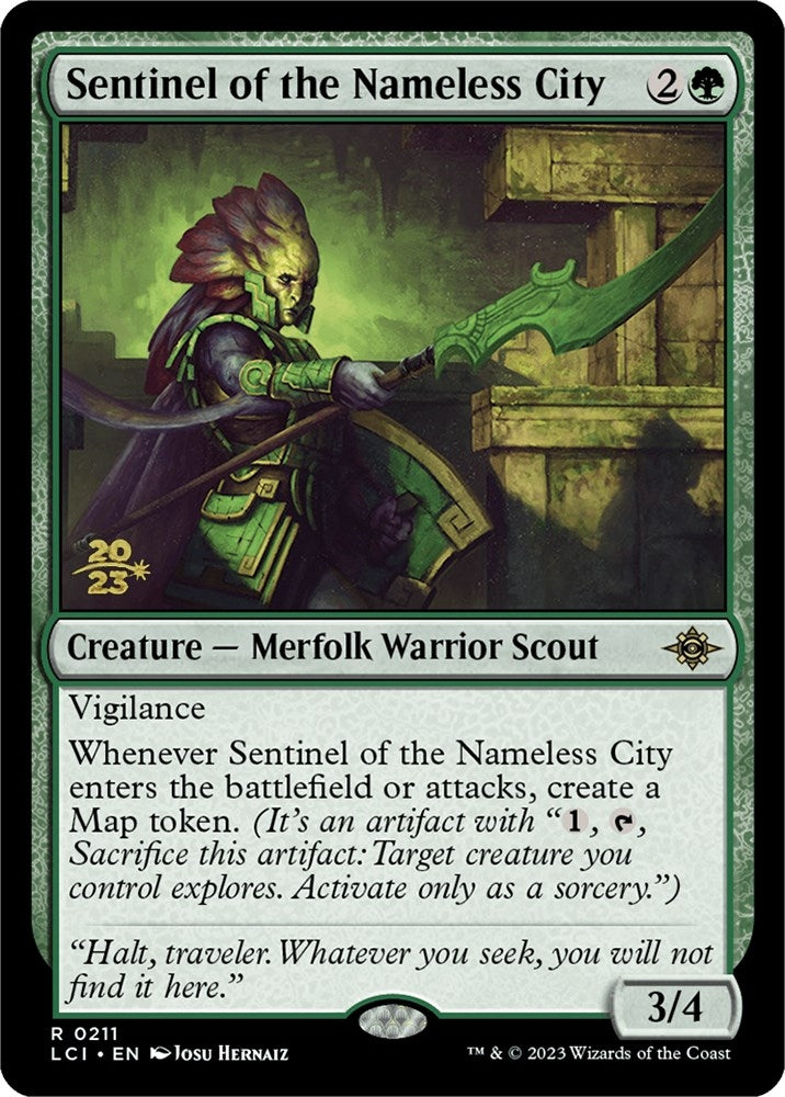 Image for Sentinel of the Nameless City (211) [Prerelease Cards] - Magic: The Gathering