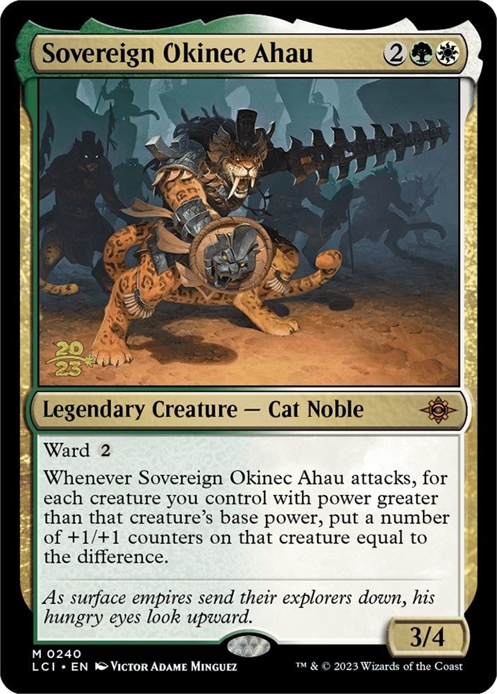 Image for Sovereign Okinec Ahau (240) [Prerelease Cards] - Magic: The Gathering