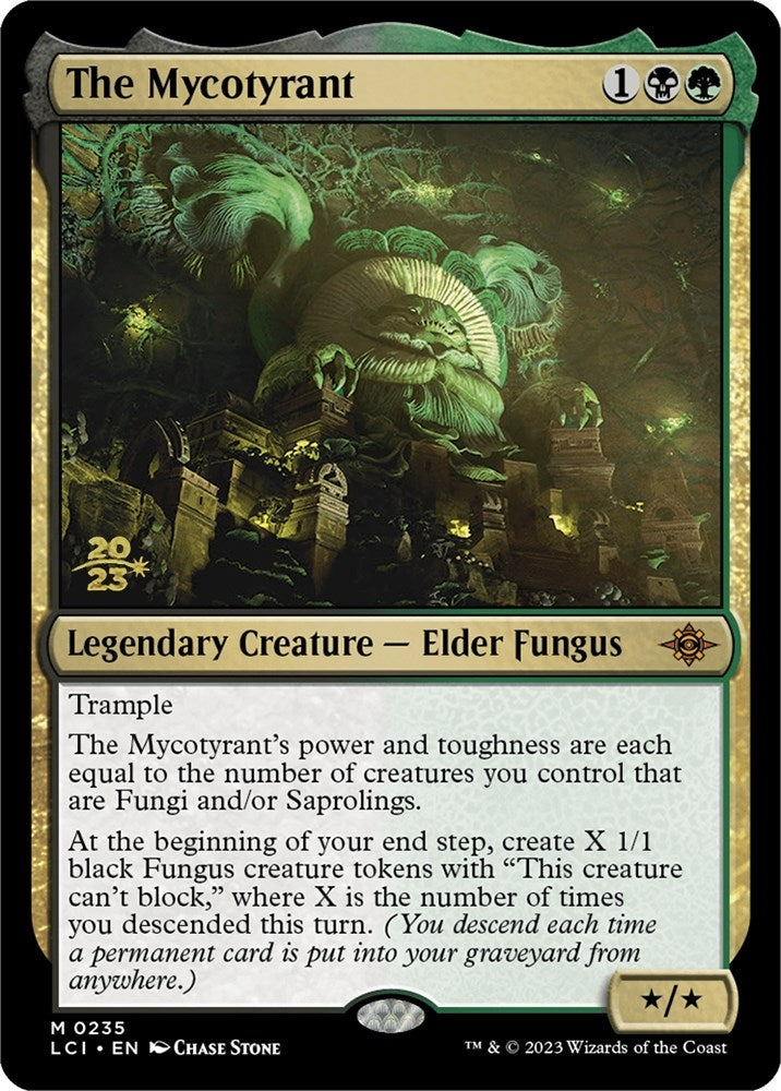 Image for The Mycotyrant (235) [Prerelease Cards] - Magic: The Gathering