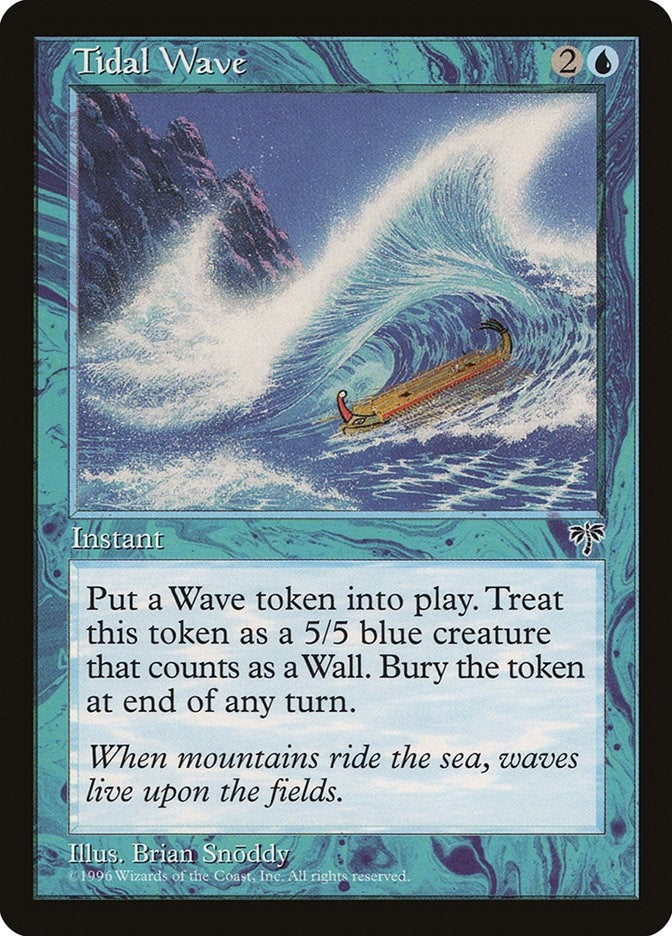 Image for Tidal Wave [Mirage] - Magic: The Gathering