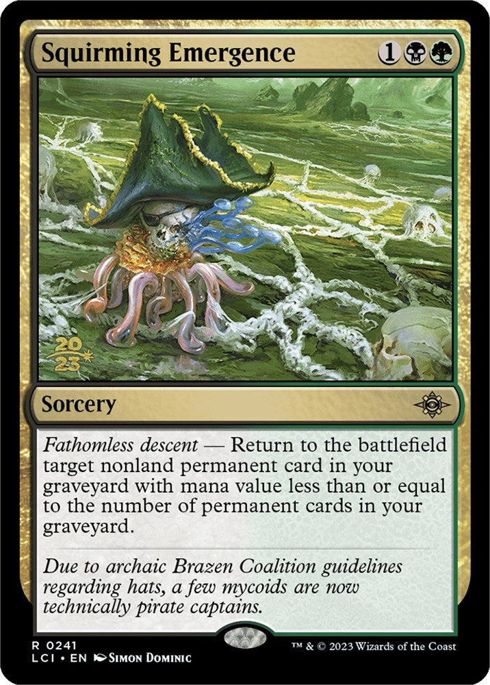 Image for Squirming Emergence (241) [Prerelease Cards] - Magic: The Gathering